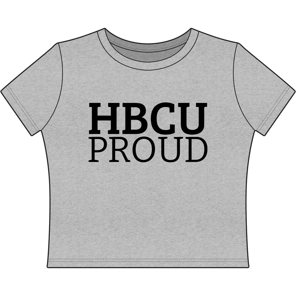 "HBCU PROUD" Women's Baby Tee