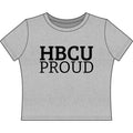 "HBCU PROUD" Women's Baby Tee