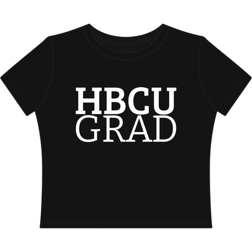 "HBCU GRAD" Women's Baby Tee