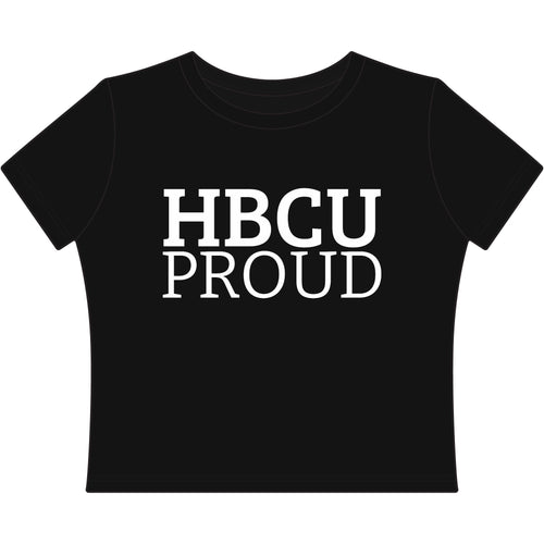 "HBCU PROUD" Women's Baby Tee