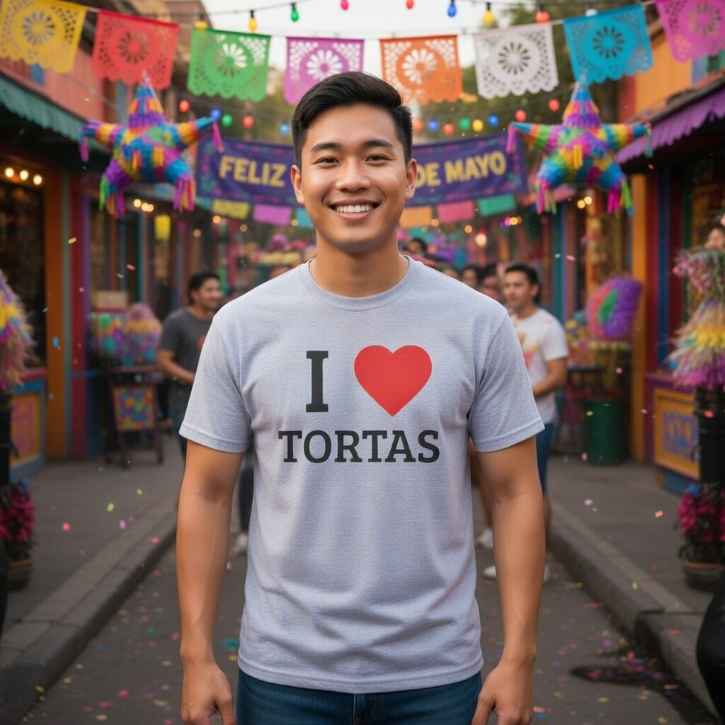 I <3 TORTAs T-Shirt — Funny Adult Humor Graphic Tee